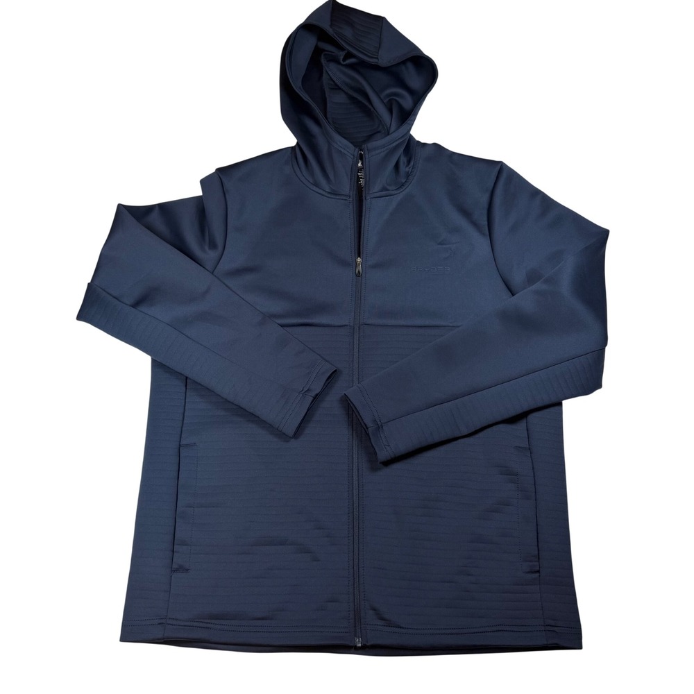 Spyder Active Mens ProWEB Full Zip Hoodie Navy Blue Jacket SPM8003U‎ Medium